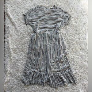 Orange Creek Striped Midi Dress